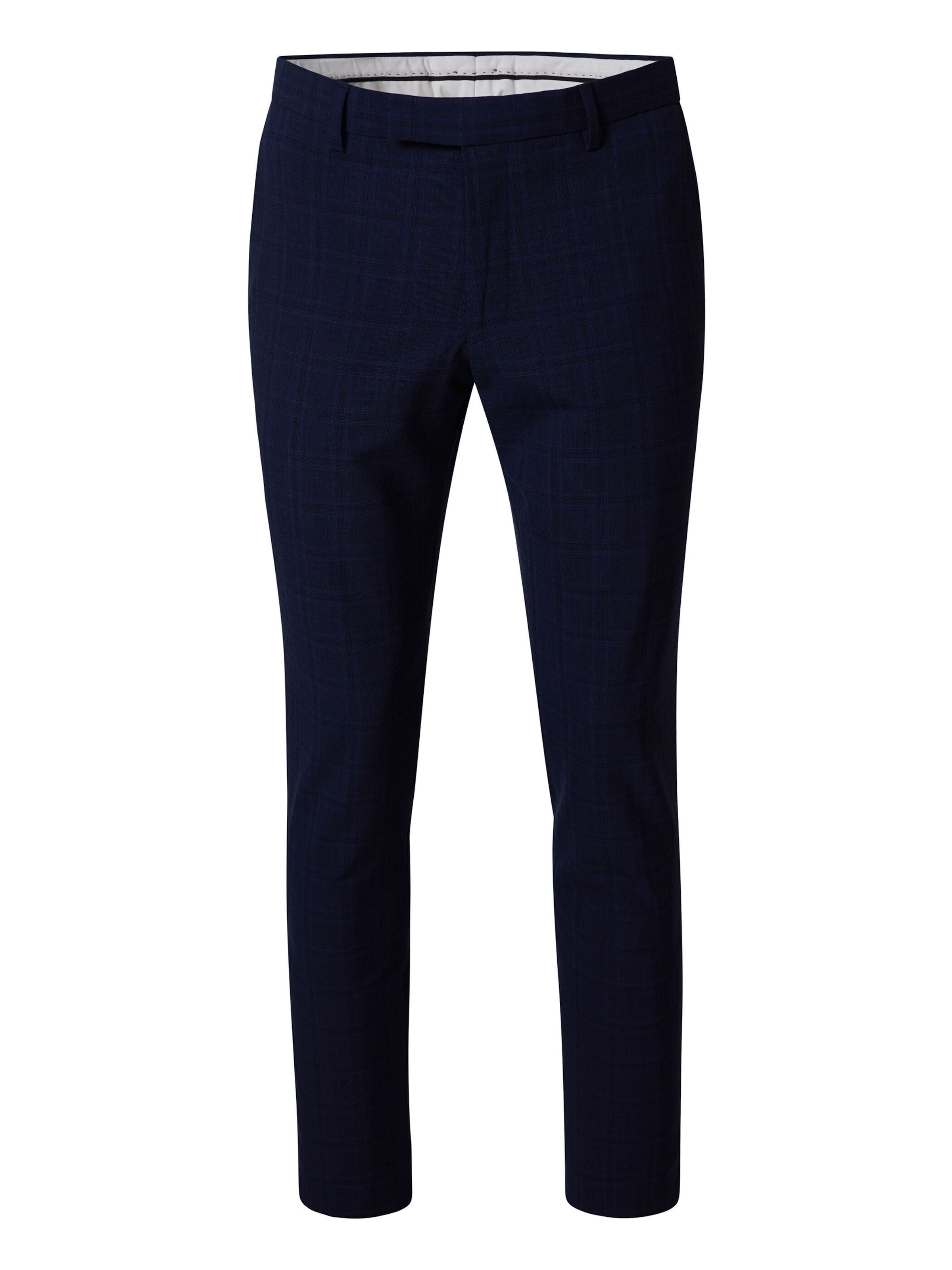 PIERRE CARDIN Slimfit Broek 'Ryan' in Blauw: voorkant