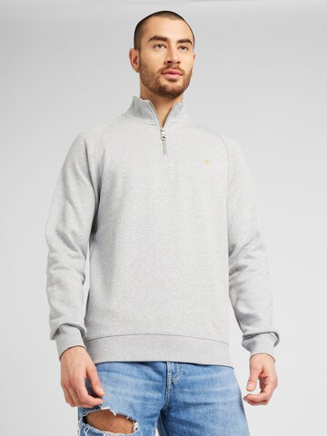 FARAH Sweatshirt 'Jim' in Grey: front