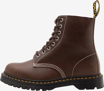 ruda Dr. Martens Auliniai batai su raišteliais '1460 Pascal Ben': priekis