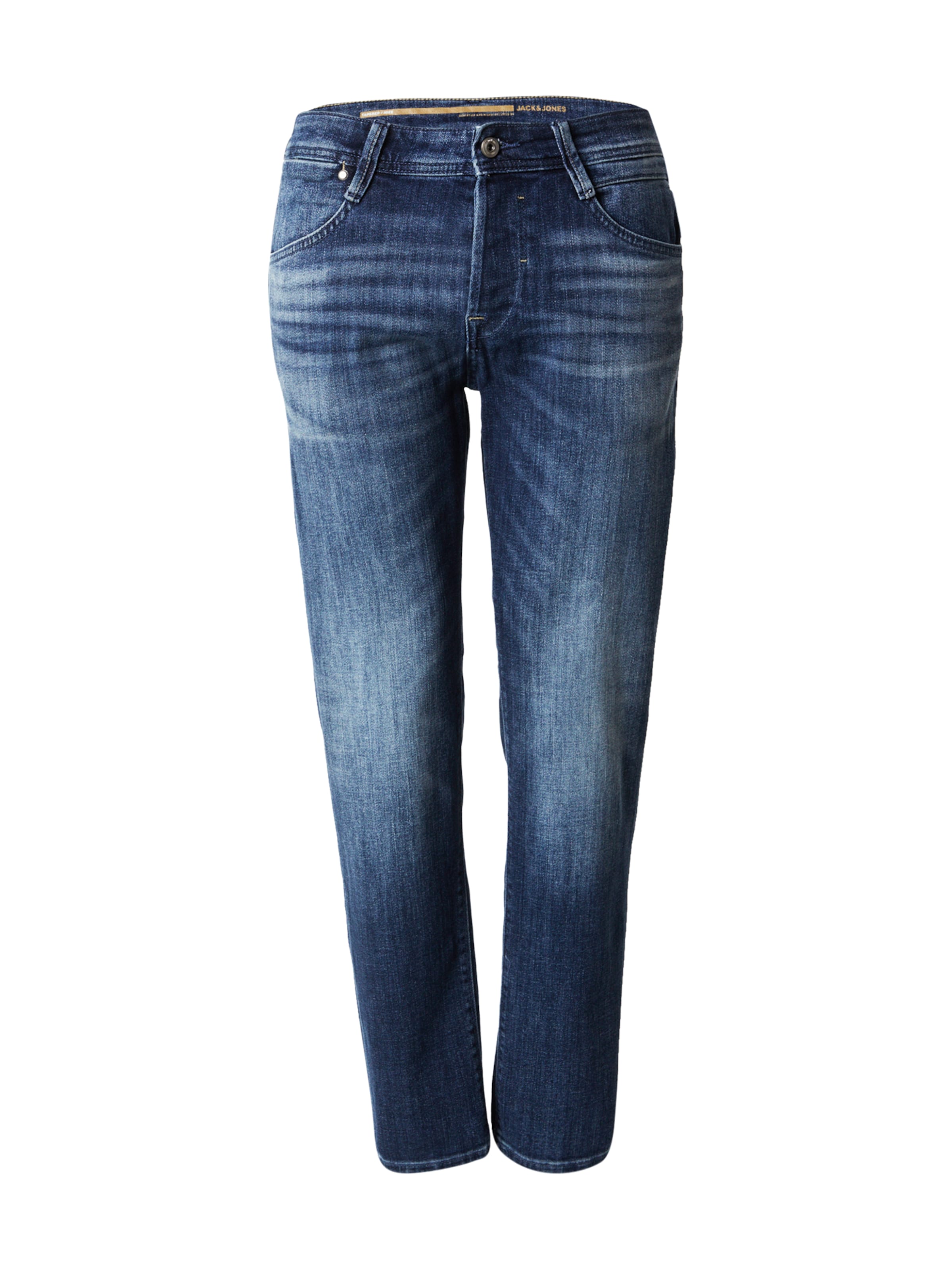 JACK & JONES - regular Vaquero 'JJIMIKE JJCADE' en azul: frente