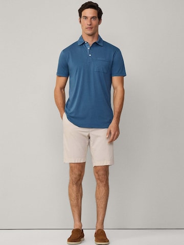 Hackett London Poloshirt in Blau