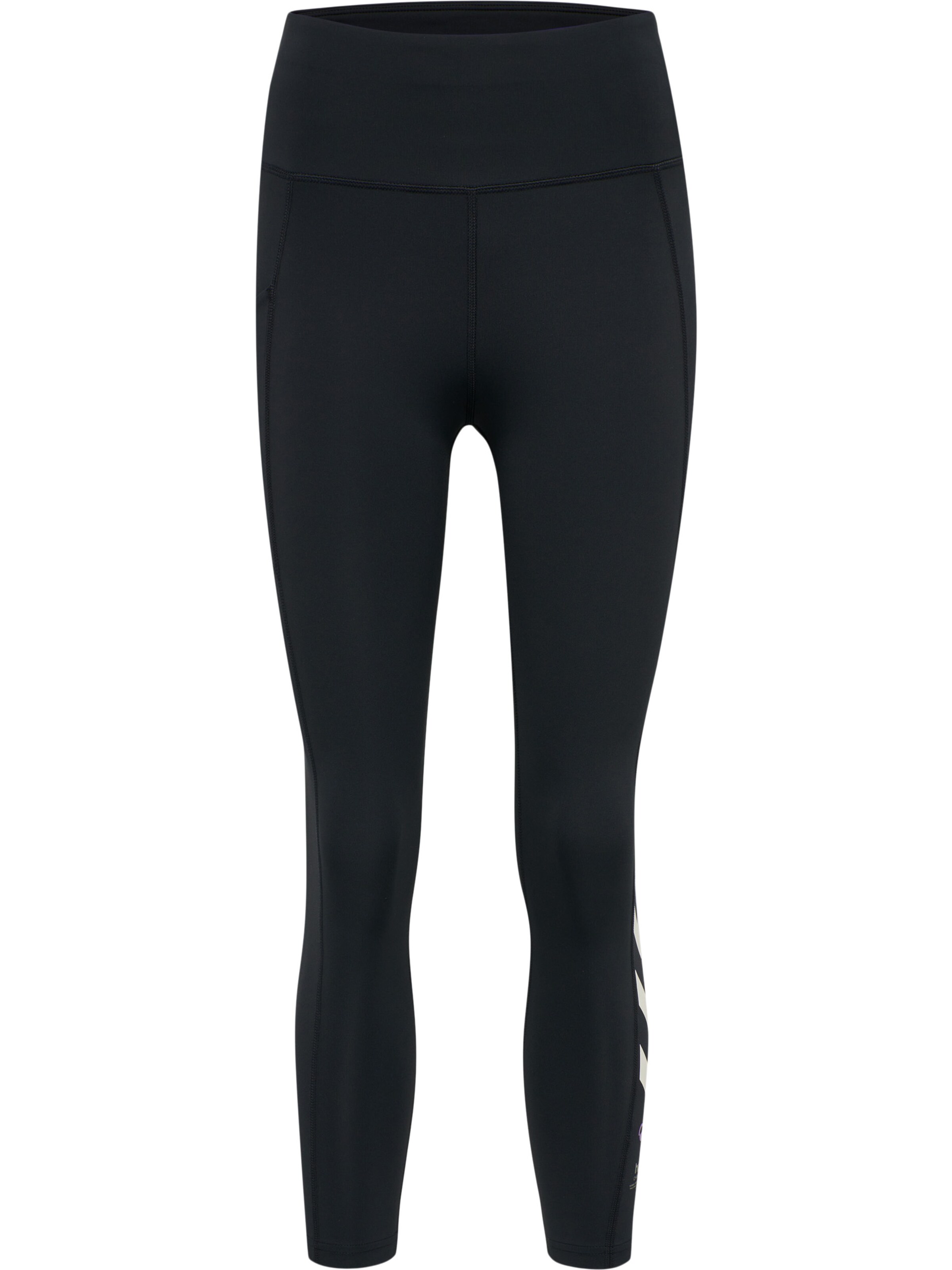 Hummel Sportsbukser 'Maci' i lilla / sort / hvid, Produktvisning