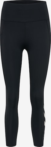 Skinny Pantalon de sport 'Maci' Hummel en noir : devant