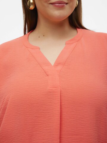 Vero Moda Curve Blouse 'Melva' in Orange