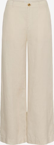 Wide Leg Pantalon 'Ninnes' Part Two en beige : devant