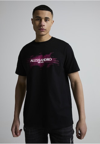 Alessandro Zavetti - Camisa em preto: frente