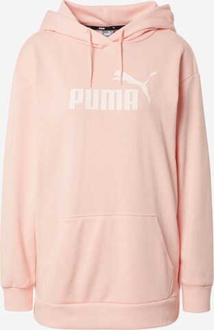 PUMA Athletic Sweatshirt in Orange: front