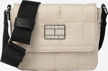 Borsa a tracolla di Tommy Jeans in beige: frontale