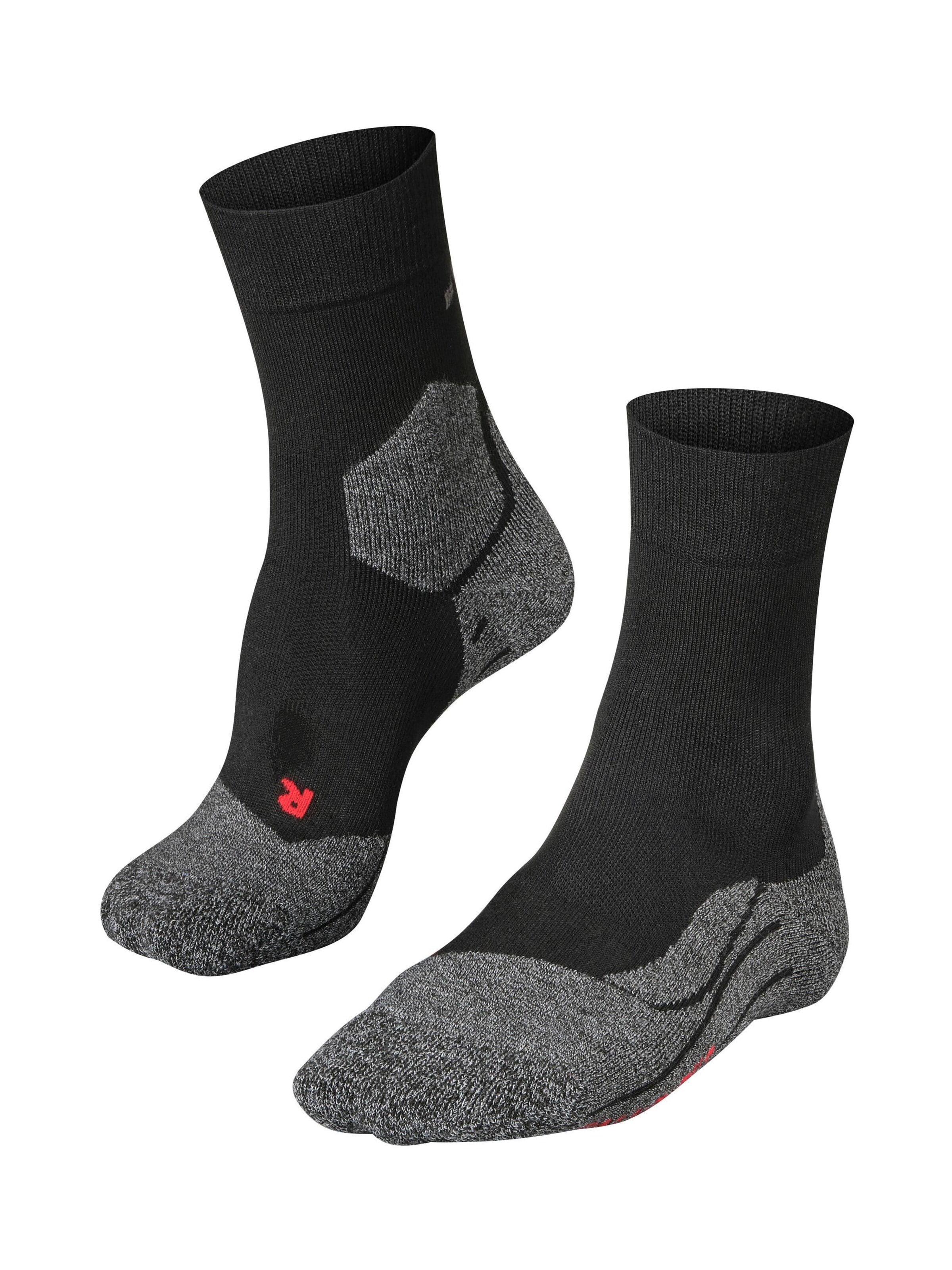 FALKE Athletic Socks 'RU3 Comfort' in Black: front