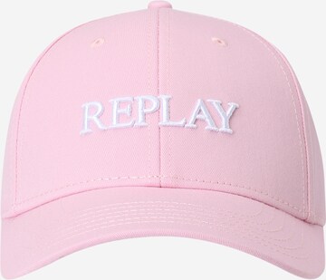 REPLAY - Gorra en rosa