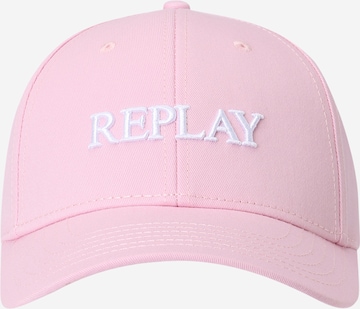 REPLAY Cap in Pink