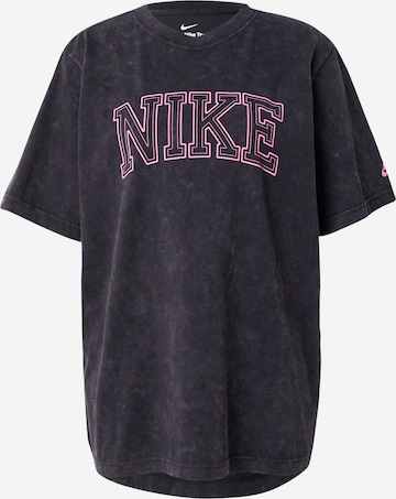 Nike SportswearMajica 'CLASSICS+' - crna boja: prednji dio