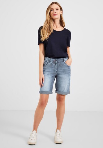CECIL Regular Jeans in Blau
