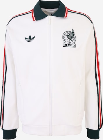 balta ADIDAS PERFORMANCE Sportinis džemperis 'Mexiko Anthem': priekis