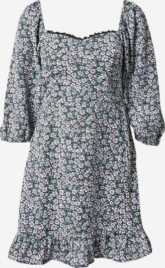 Dorothy Perkins Šaty - zelená / fialová / čierna / biela, Produkt