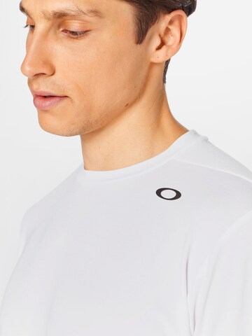 OAKLEY Sportshirt 'LIBERATION SPARKLE' in Weiß