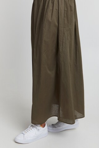 PULZ Jeans Skirt in Green