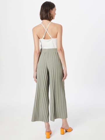 ABOUT YOU Wide leg Trousers 'Jerika' in Green