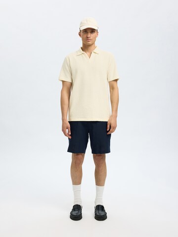 SELECTED HOMME Bluser & t-shirts 'SLHBlake' i beige