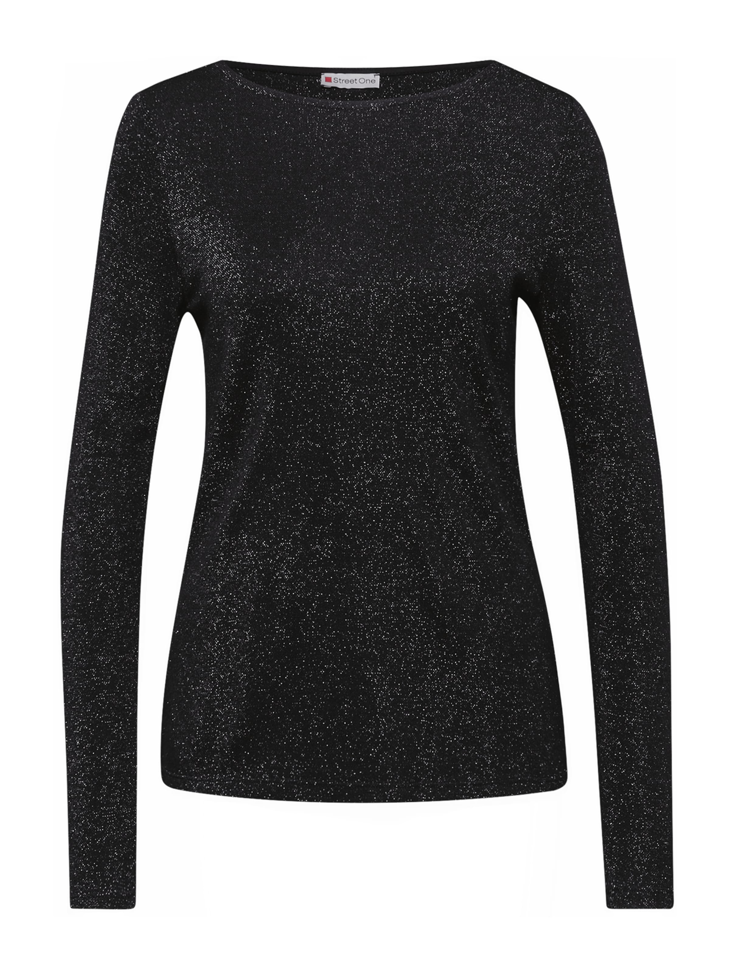 STREET ONE Shirt in Schwarz: Vorderseite