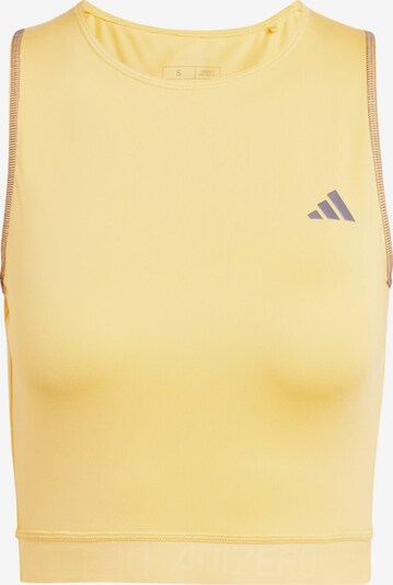 ADIDAS PERFORMANCE Haut de sport ' Adizero ' en orange clair / noir, Vue avec produit