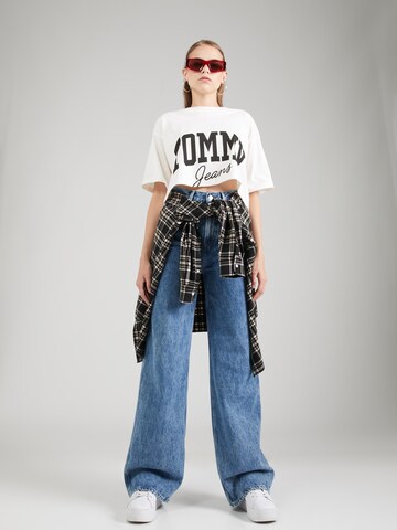 Tommy Jeans Wide leg Τζιν 'CLAIRE' σε μπλε