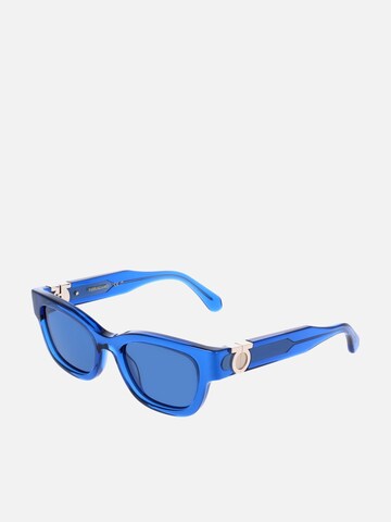 FERRAGAMO Sonnenbrille‌‌‌‌‌‌‌ in Blau: Vorderseite