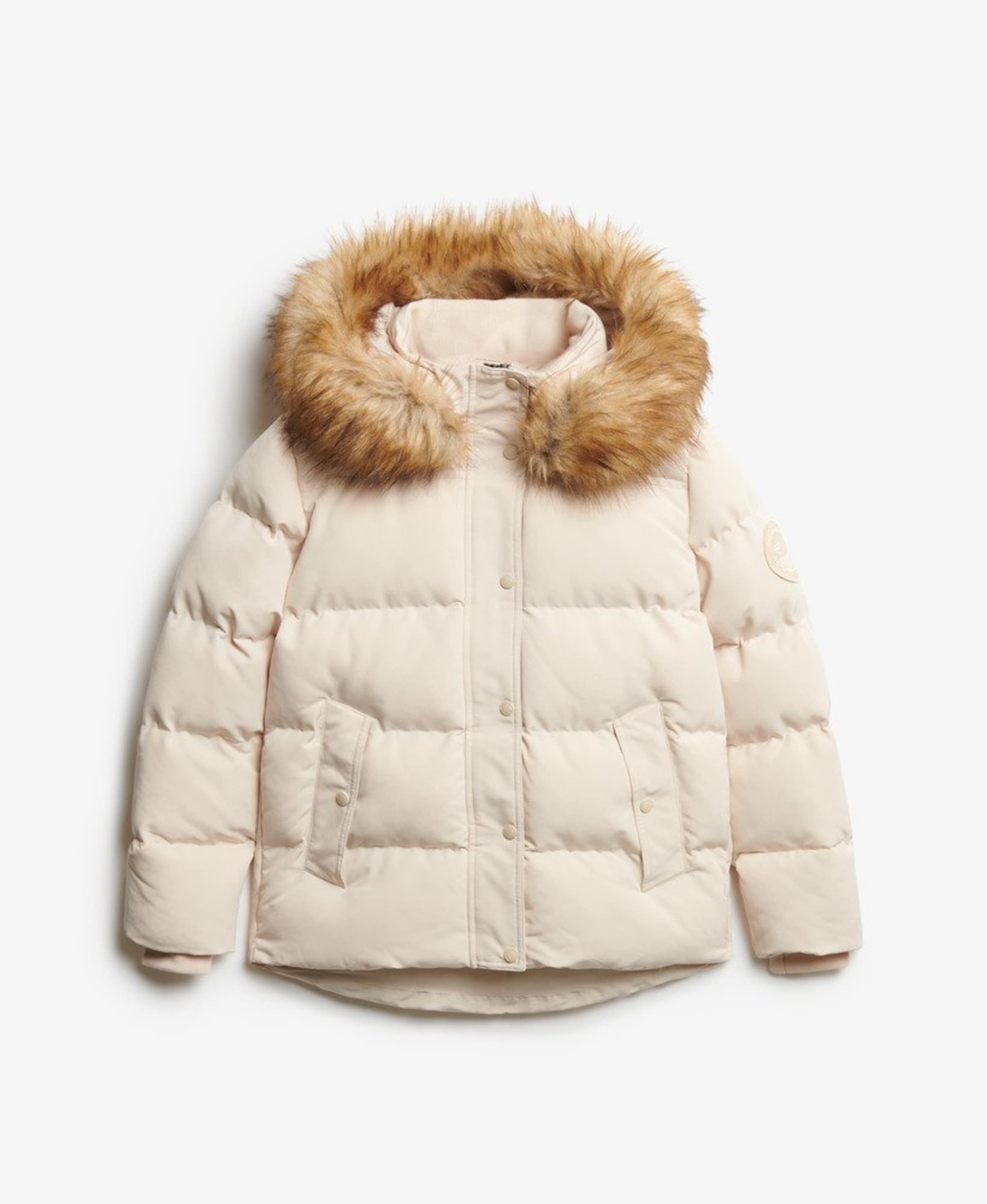 Veste d’hiver 'Everest' Superdry & Co en blanc : devant