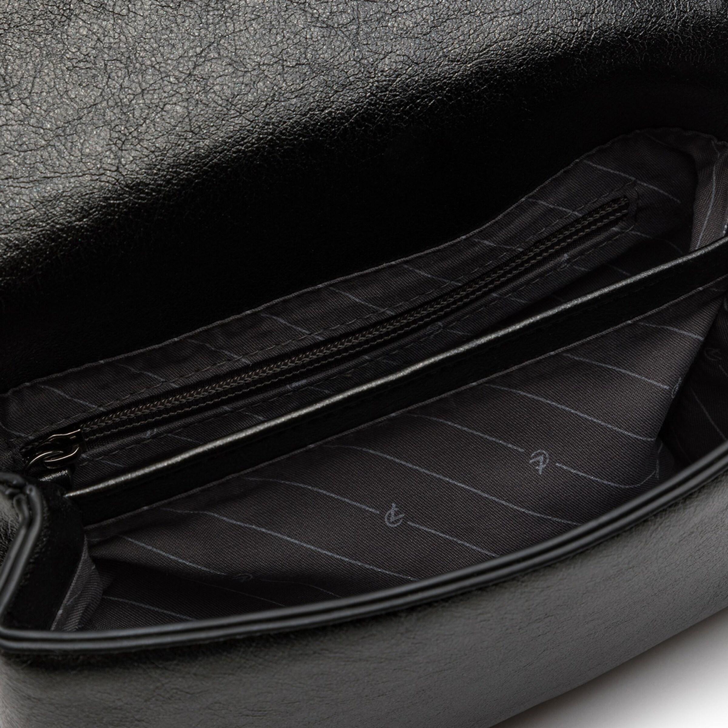 L.CREDI Umhängetasche in Schwarz