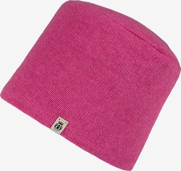 Bonnet 'ESSENTIALS' Roeckl en rose : devant