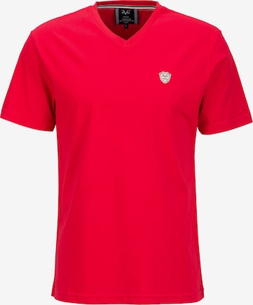 19V69 ITALIA T-Shirt 'Toni' in Rot: Vorderseite