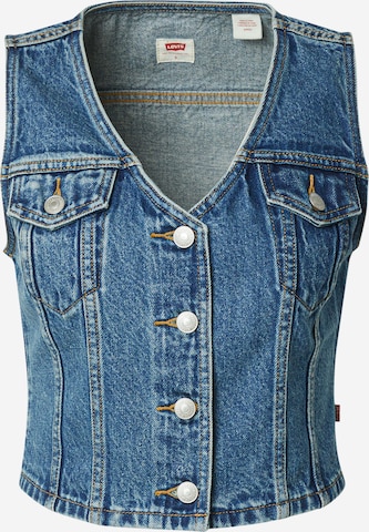 LEVI'S ®Prsluk 'Bella Denim Corset' - plava boja: prednji dio