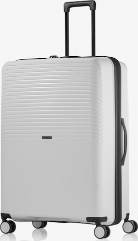 Pack Easy Trolley in Weiß: Vorderseite