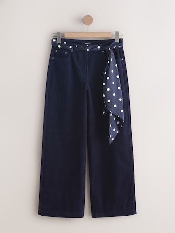 Wide Leg Pantalon Next en bleu