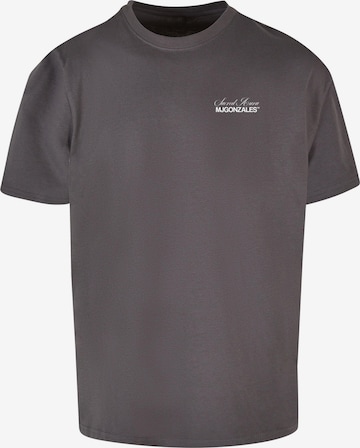 MJ Gonzales T-shirt 'Fatima' i grå: framsida