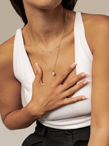 Hey Happiness Kette 'Crystal Heart' in Gold