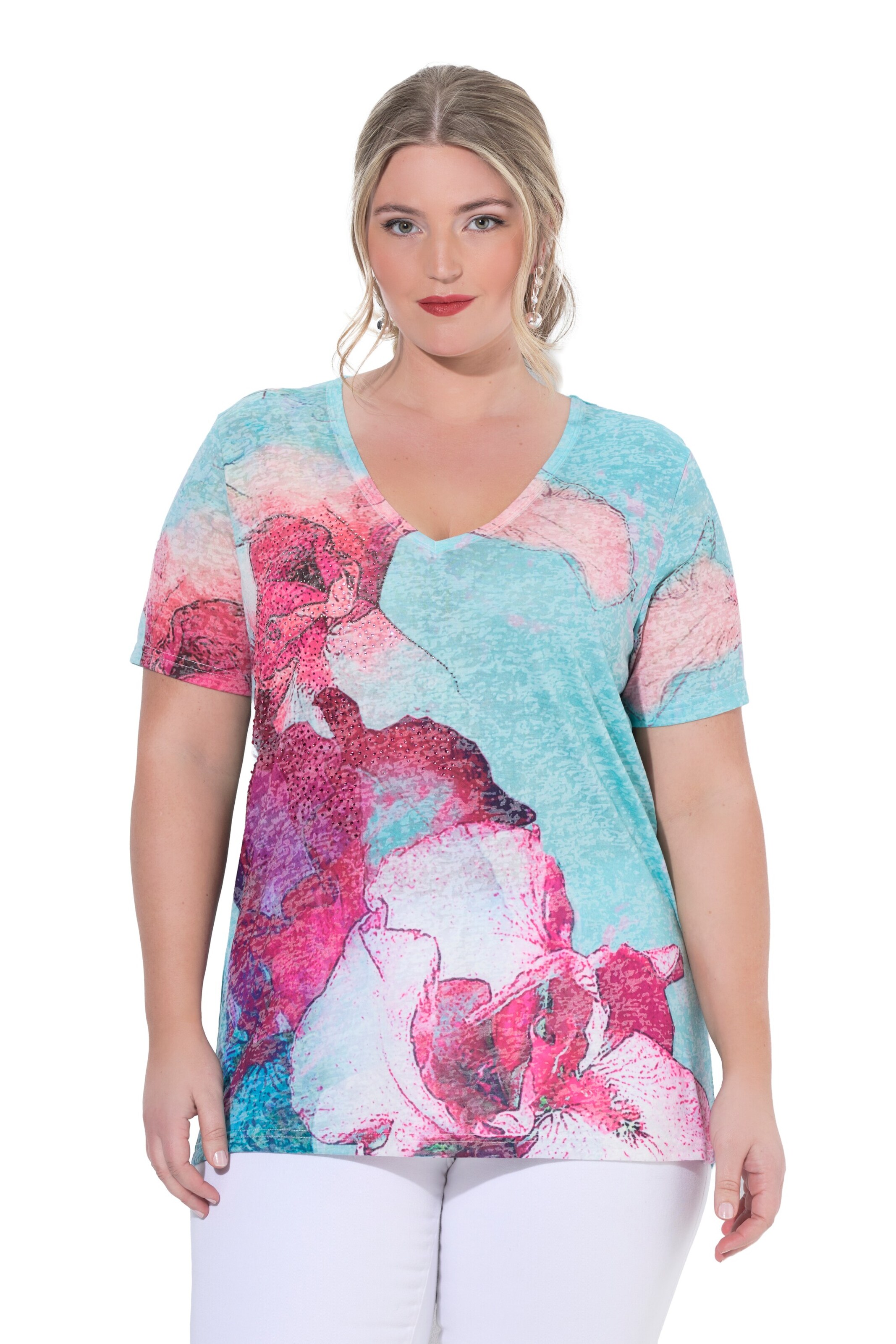 MIAMODA Shirt in Blauw: voorkant