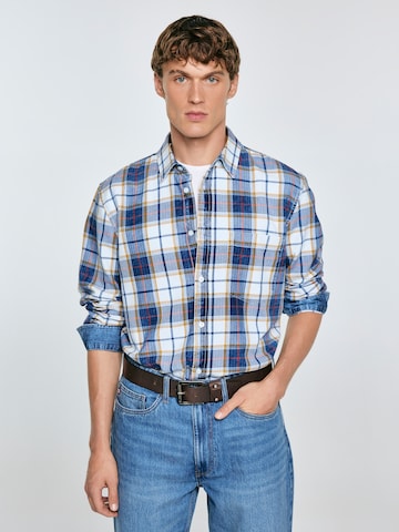 Coupe regular Chemise ' MEROWI ' BIG STAR en mélange de couleurs : devant