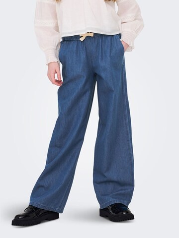 Wide Leg Jean 'KOGBea' ONLY GIRLS en bleu : devant