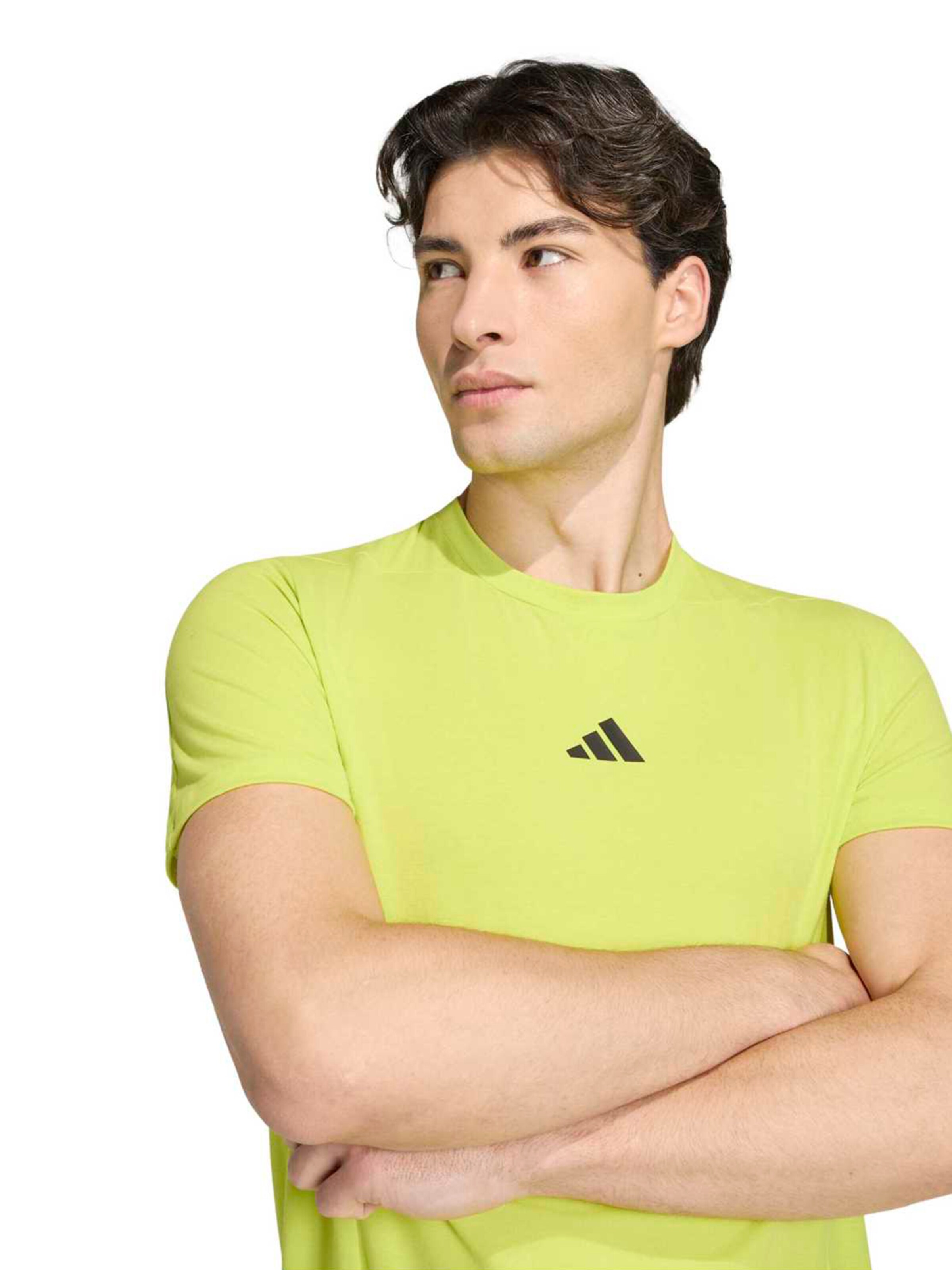 ADIDAS PERFORMANCE regular Funktionsskjorte 'Designed for Training' i gul