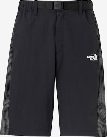 Pantaloni de la THE NORTH FACE pe negru: față