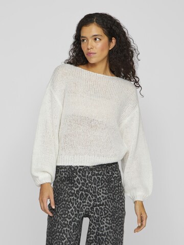 Pull-over 'VIChoca' VILA en blanc : devant