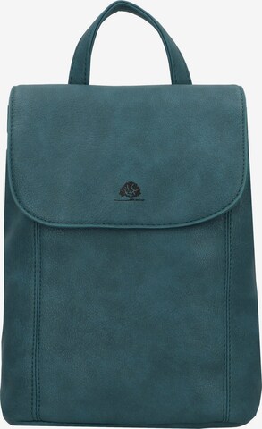 GREENBURRY Rucksack 'Mad'l Dasch' in Blau: Vorderseite