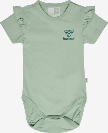 Hummel Romper/Bodysuit in Green: front