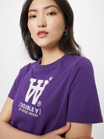 T-shirt 'Mia' WOOD WOOD en violet