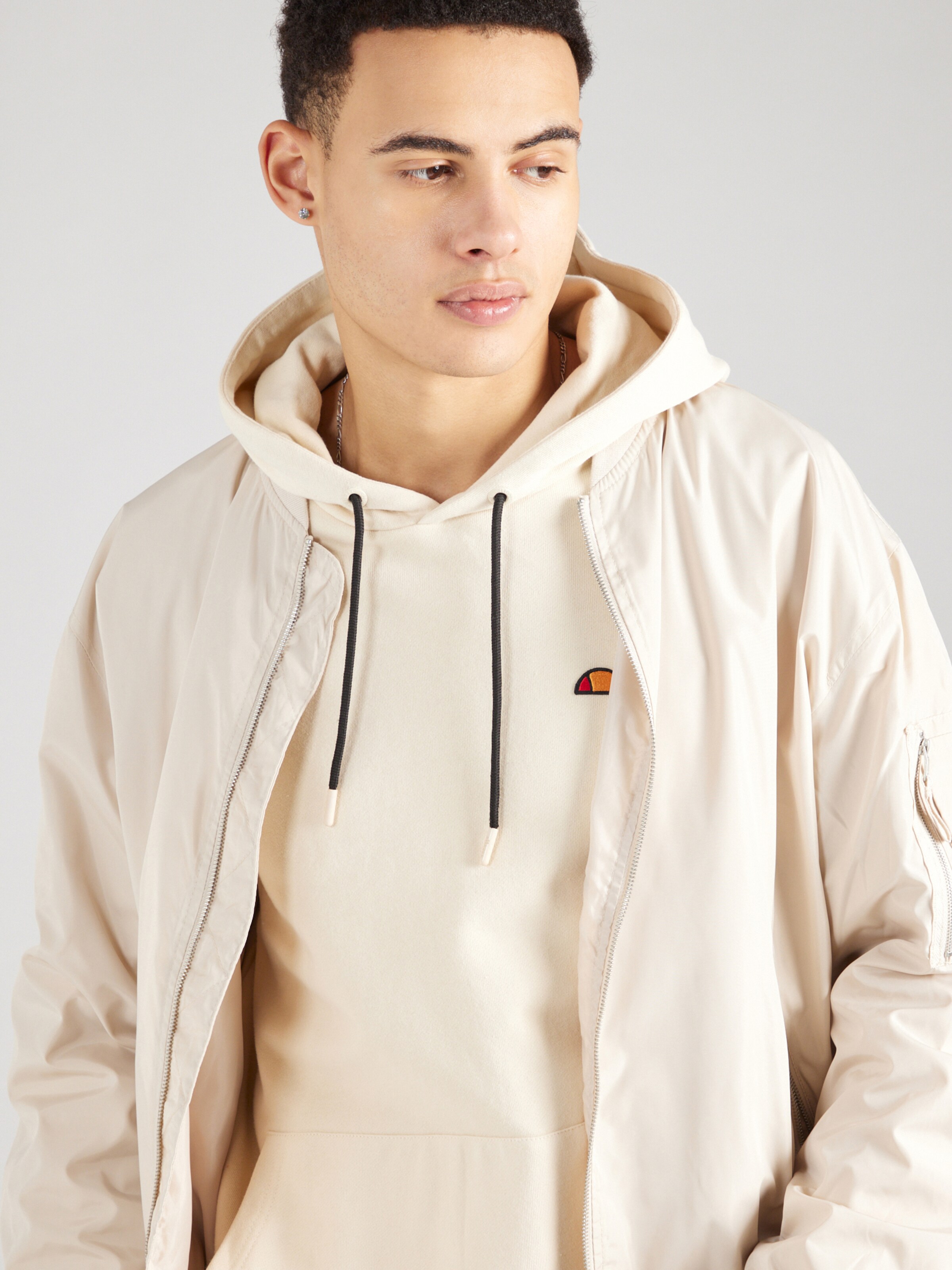 ELLESSE Sweatshirt Koda OH in Beige ABOUT YOU