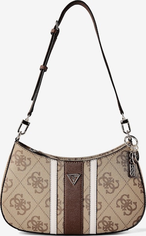 GUESS Kabelka na rameno 'NOELLE II' - Hnedá: predná strana