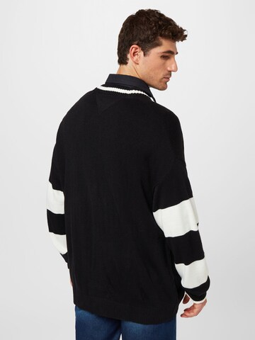 Tommy Jeans Knit Cardigan in Black