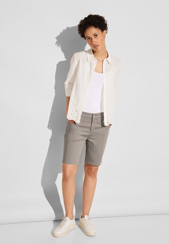 STREET ONE Regular Hose in Grau