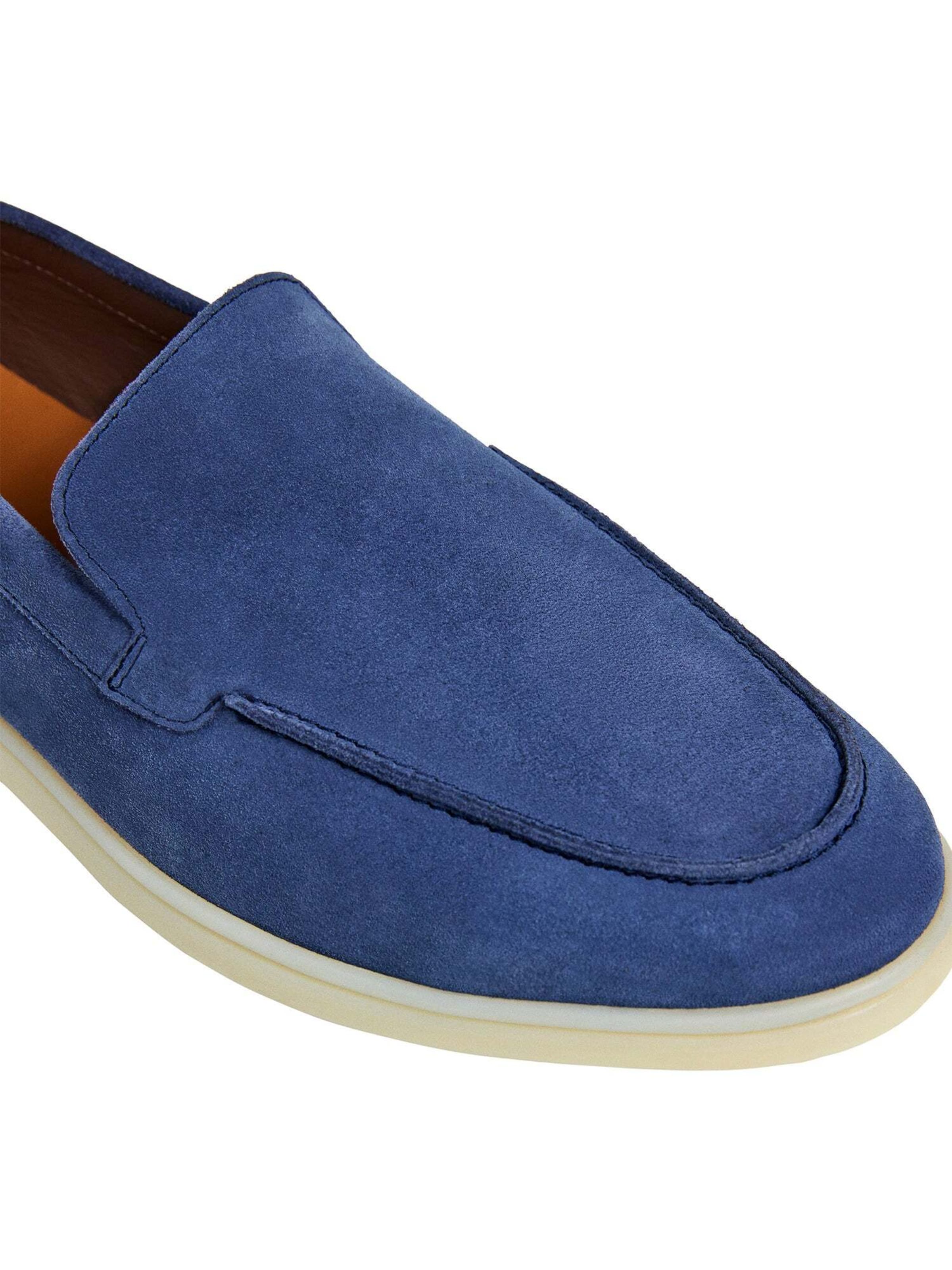 Mocassin 'Martin' Hackett London en bleu
